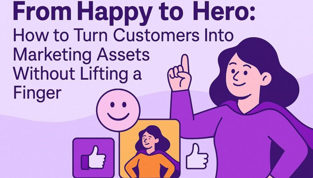 From happy to hero happy customers into referrals